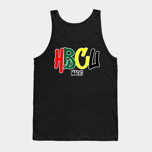 HBCU Made Graffiti Design Tank Top by OTM Sports & Graphics